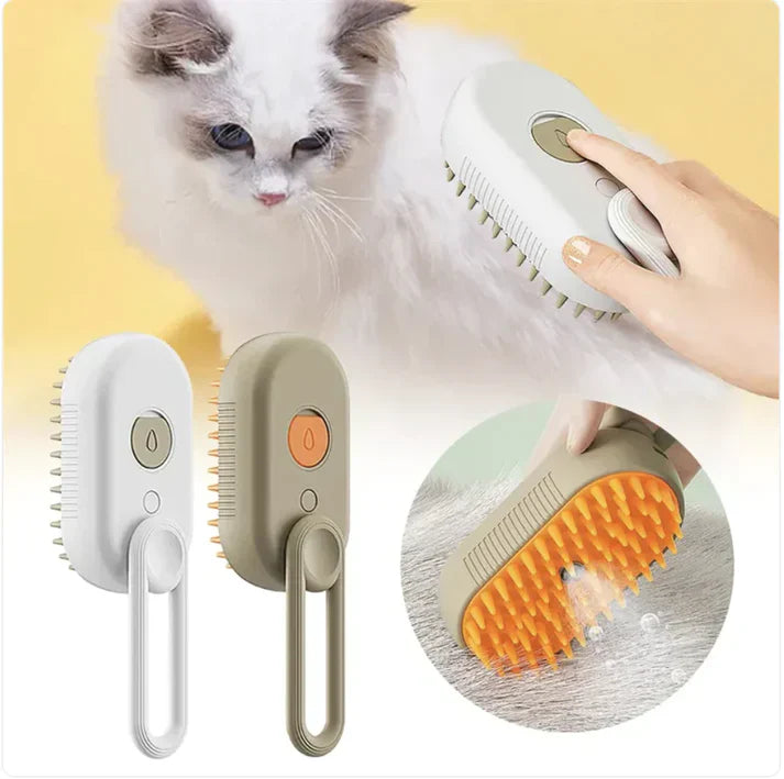 Steam Cat Brush PET MASSAGE BRUSH